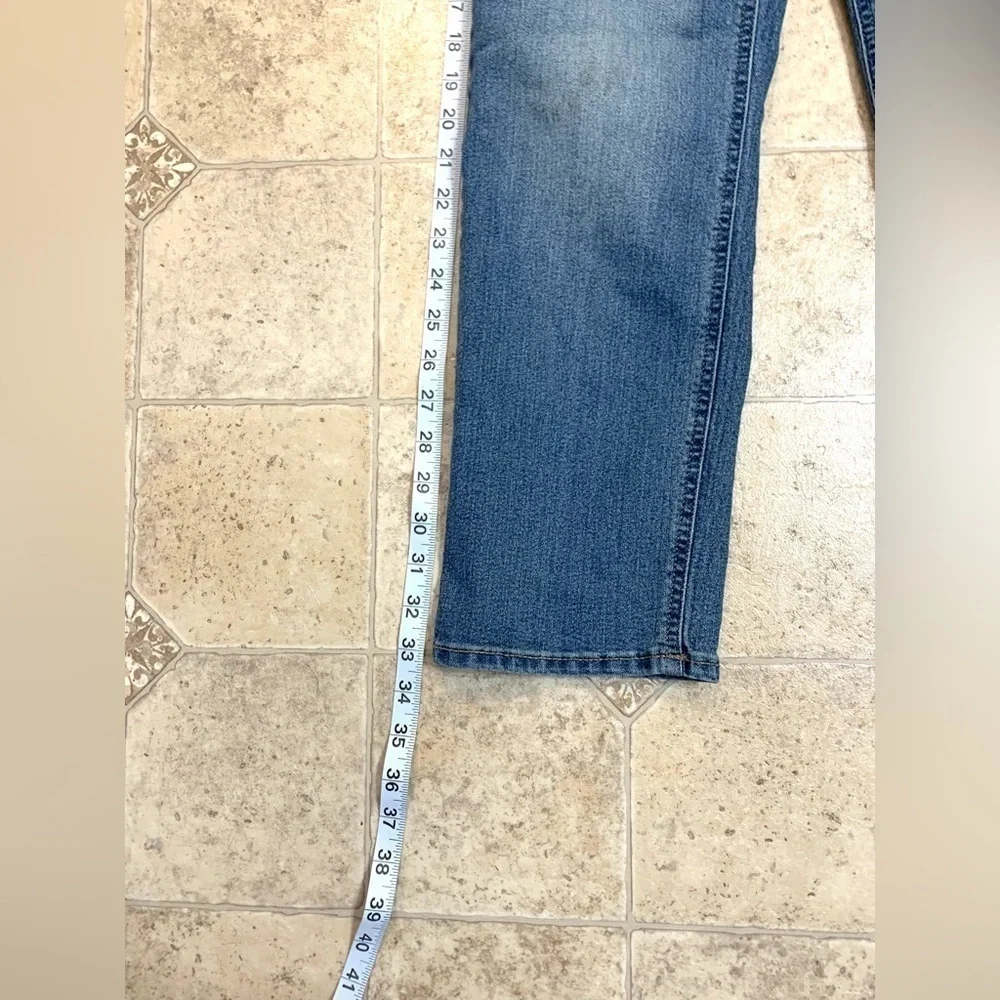 Boys 10R Osh Kosh B’Gosh Distressed Straight Leg Blue Jeans Like New